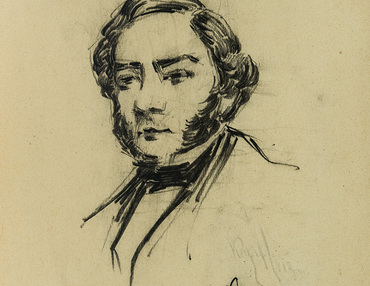 Константин Щъркелов, „Димитър Миладинов“, молив, хартия, 1912 г.