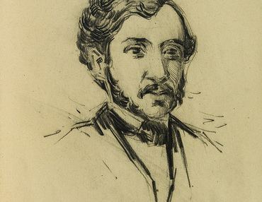 Константин Щъркелов, „Константин Миладинов“, молив, хартия, 1912 г.
