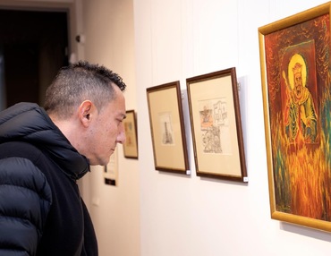 изложбата “Нестинарка. Голямата среща на Марин Големинов и Цанко Лавренов”